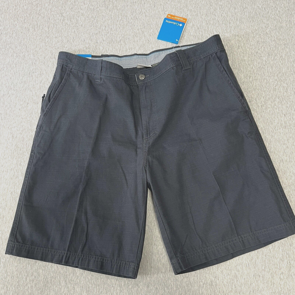Columbia Shorts Mens 40 Gray Cooper Spur Hiking Climb Modern Classic Gorp NWT